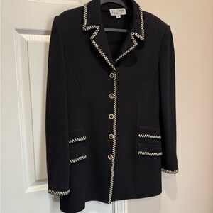 St. John Collection Santana Knit Sweater
Blazer Size 12 Vintage 90's